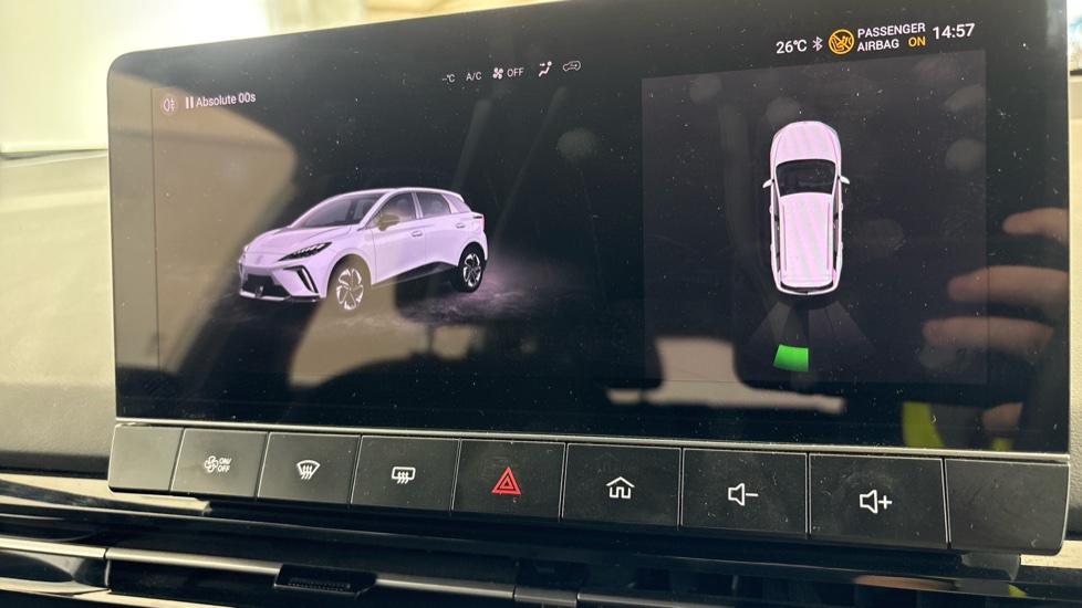 MG MG4 parking sensors