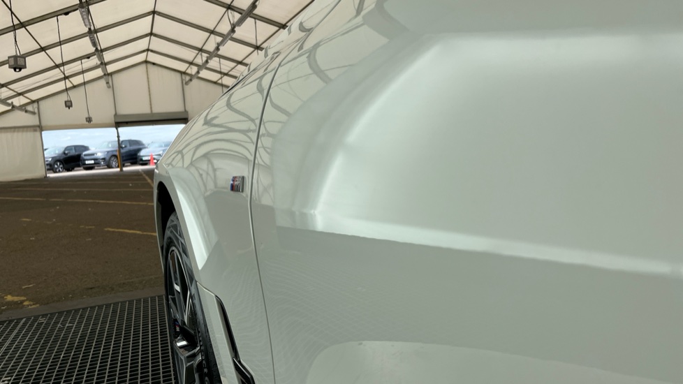 BMW I4 dent