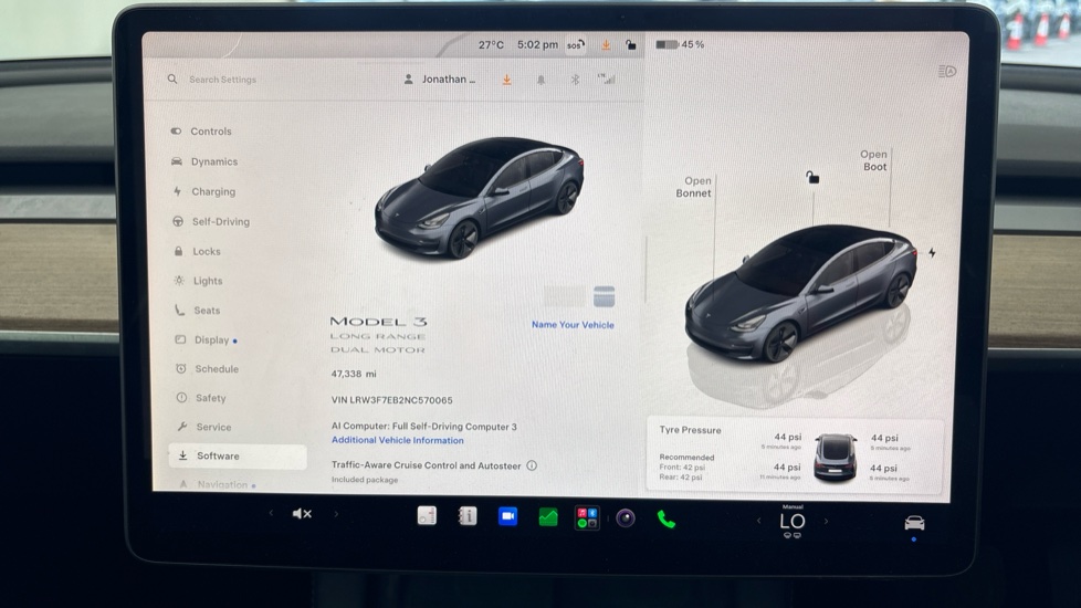 TESLA MODEL 3 SALOON Long Range AWD 4dr Auto