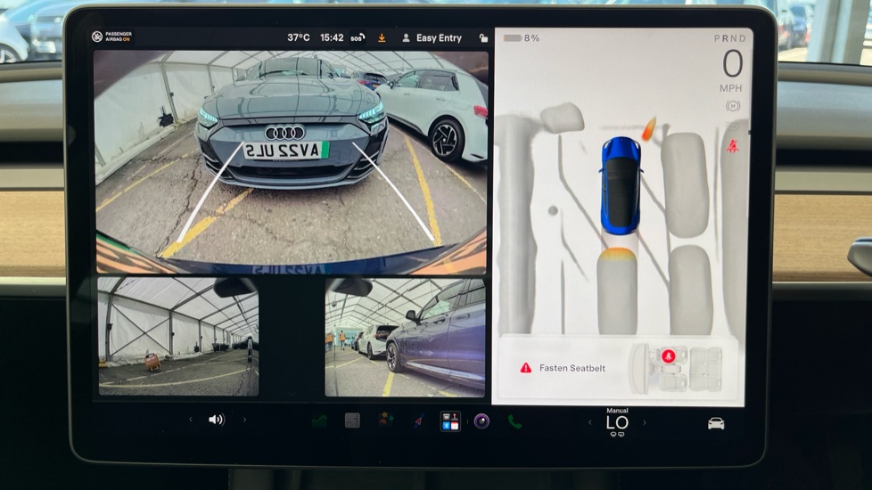 TESLA MODEL 3 Reverse camera