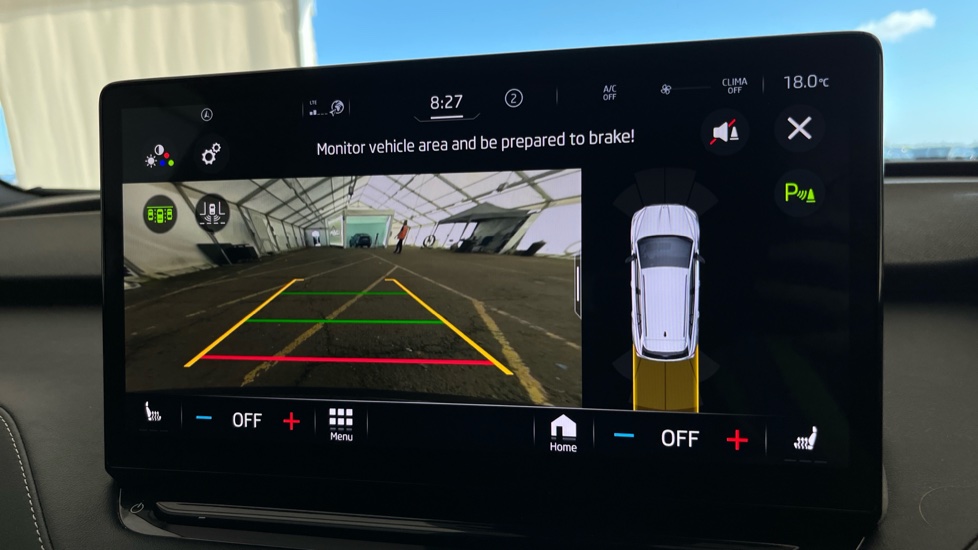 SKODA ENYAQ reverse camera