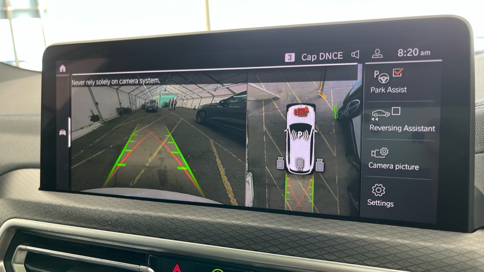 BMW iX3 Reverse camera