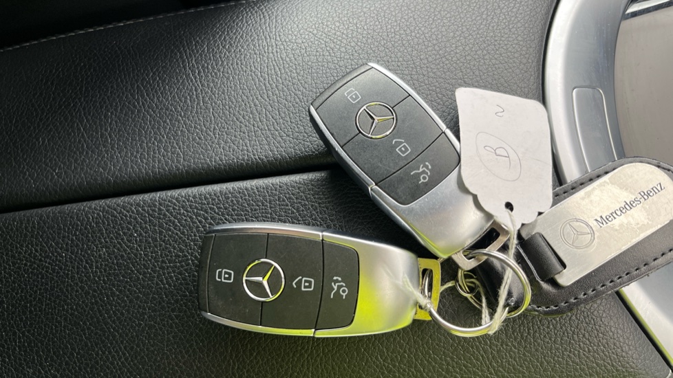 MERCEDES EQC two keys