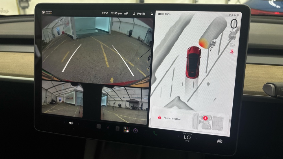 TESLA MODEL Y reverse camera