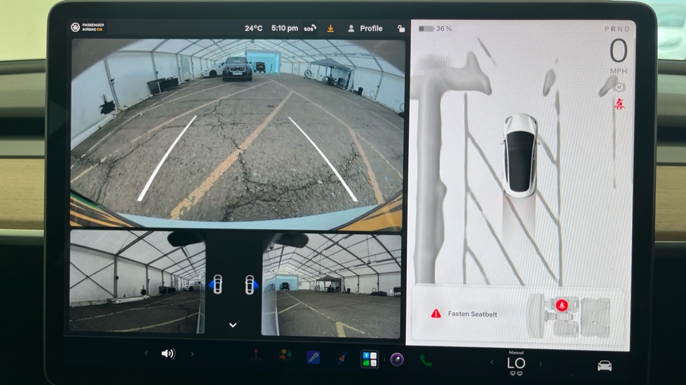 TESLA MODEL 3 Reverse camera
