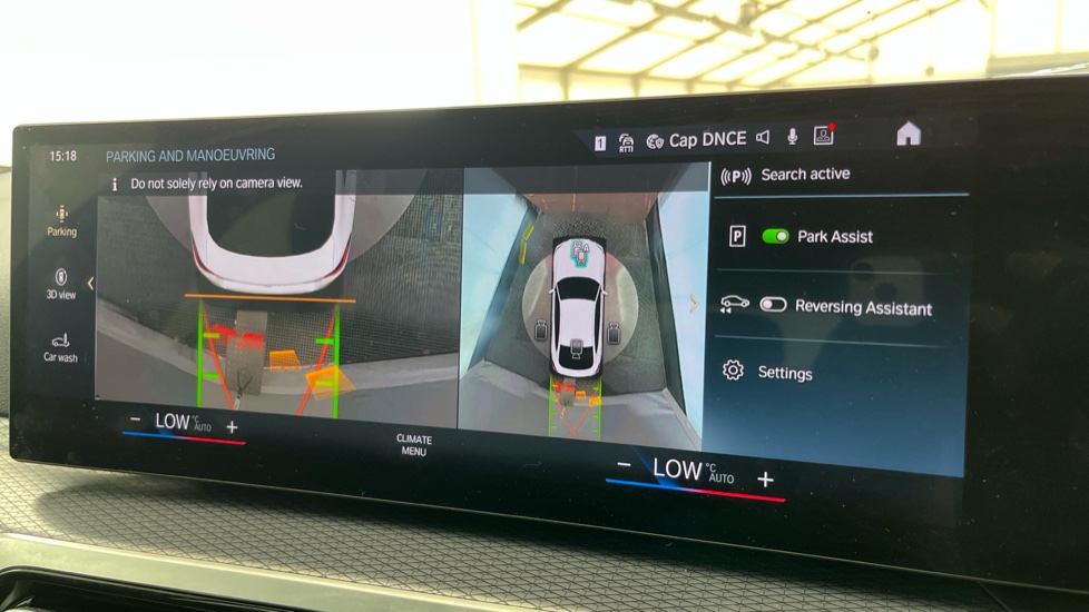 BMW I4 Reverse camera