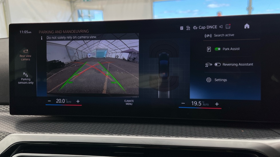 BMW 3 SERIES reverse camera
