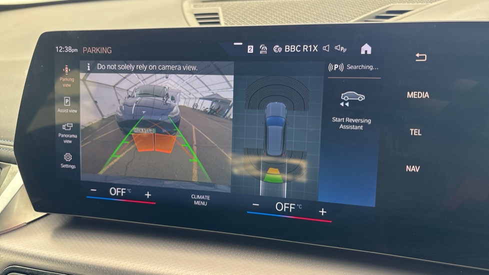 BMW iX1 Reverse camera