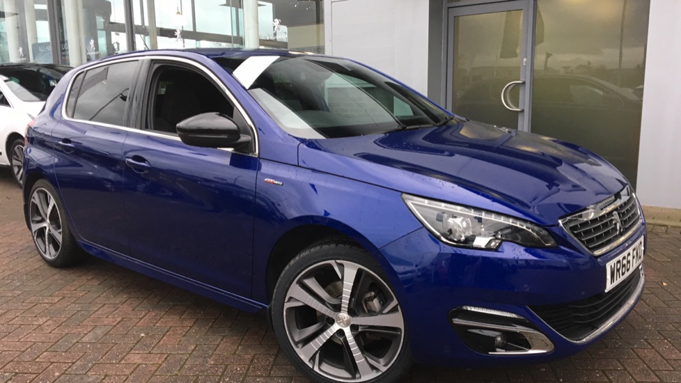 Used Peugeot 308 Hatchback 1.2 PureTech GT Line (s/s) 5dr Manual Blue