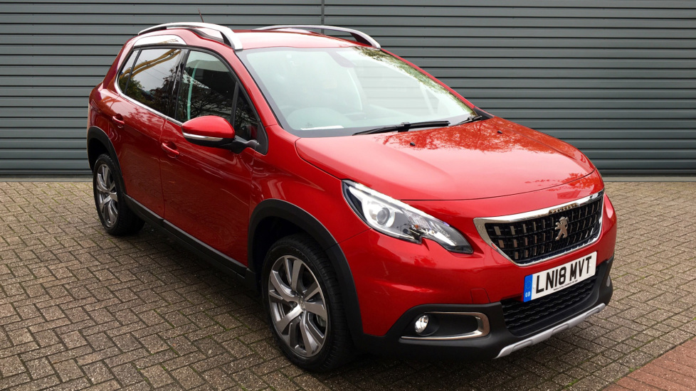Used Peugeot 2008 SUV 1.2 PureTech Allure (s/s) 5dr Manual Red LN18MVT