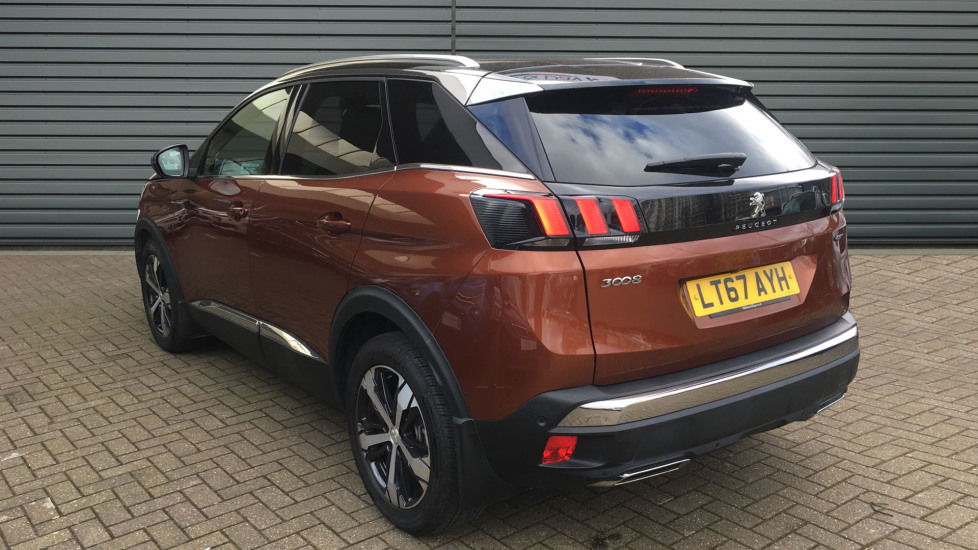 Used Peugeot 3008 SUV SUV 2.0 BlueHDi GT EAT (s/s) 5dr Automatic Bronze