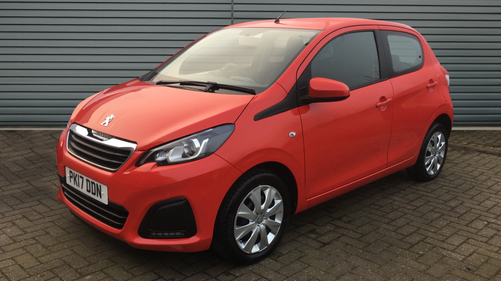 Used Peugeot 108 Hatchback 1.0 VTi Active 5dr Manual Red PK17DDN Used