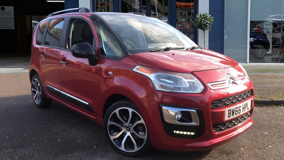 Used Citroen C3 Picasso MPV 1.2 PureTech Platinum (s/s) 5dr Manual Red