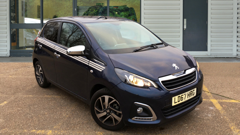 Used Peugeot 108 Hatchback 1.0 Collection Manual Blue LD67HRG Used